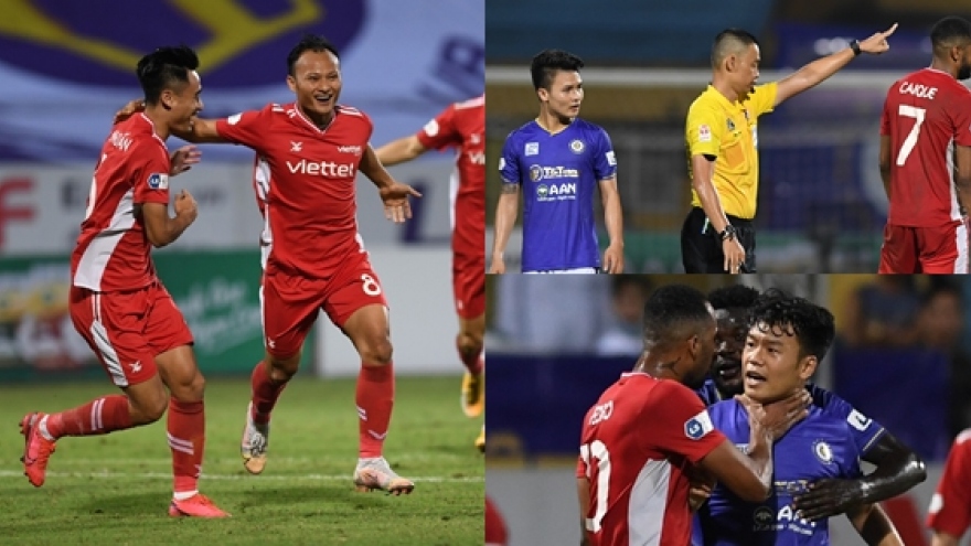 Toàn cảnh Hà Nội FC 0-1 Viettel: Derby Thủ đô "nhuộm" màu đỏ!